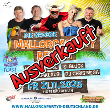 Mallorca Party am 21.11.25🍺🥳